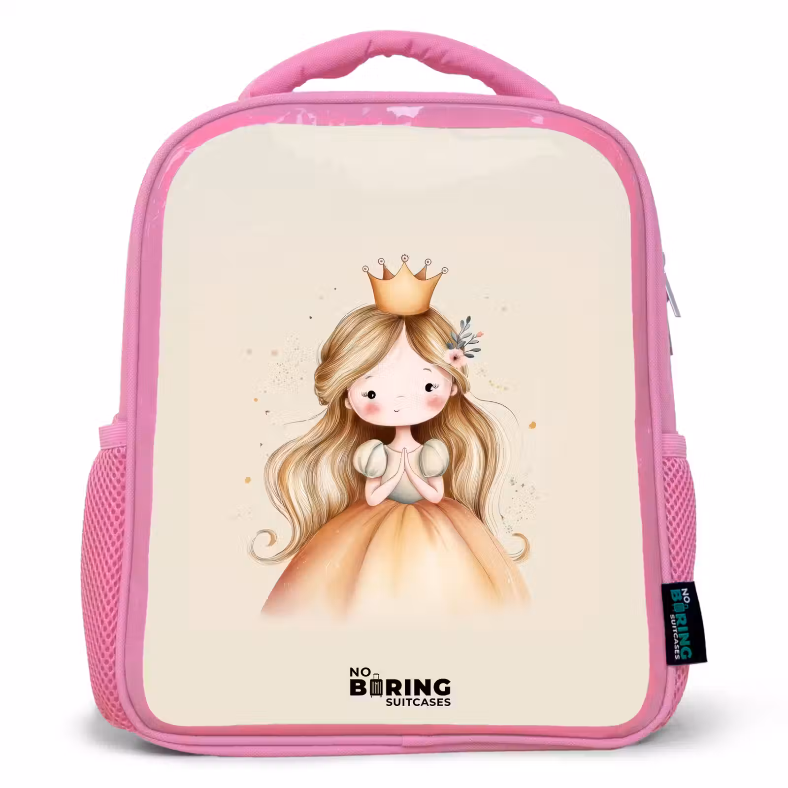 Kinderrugzak - Roze - Prinses in gouden tinten — 1