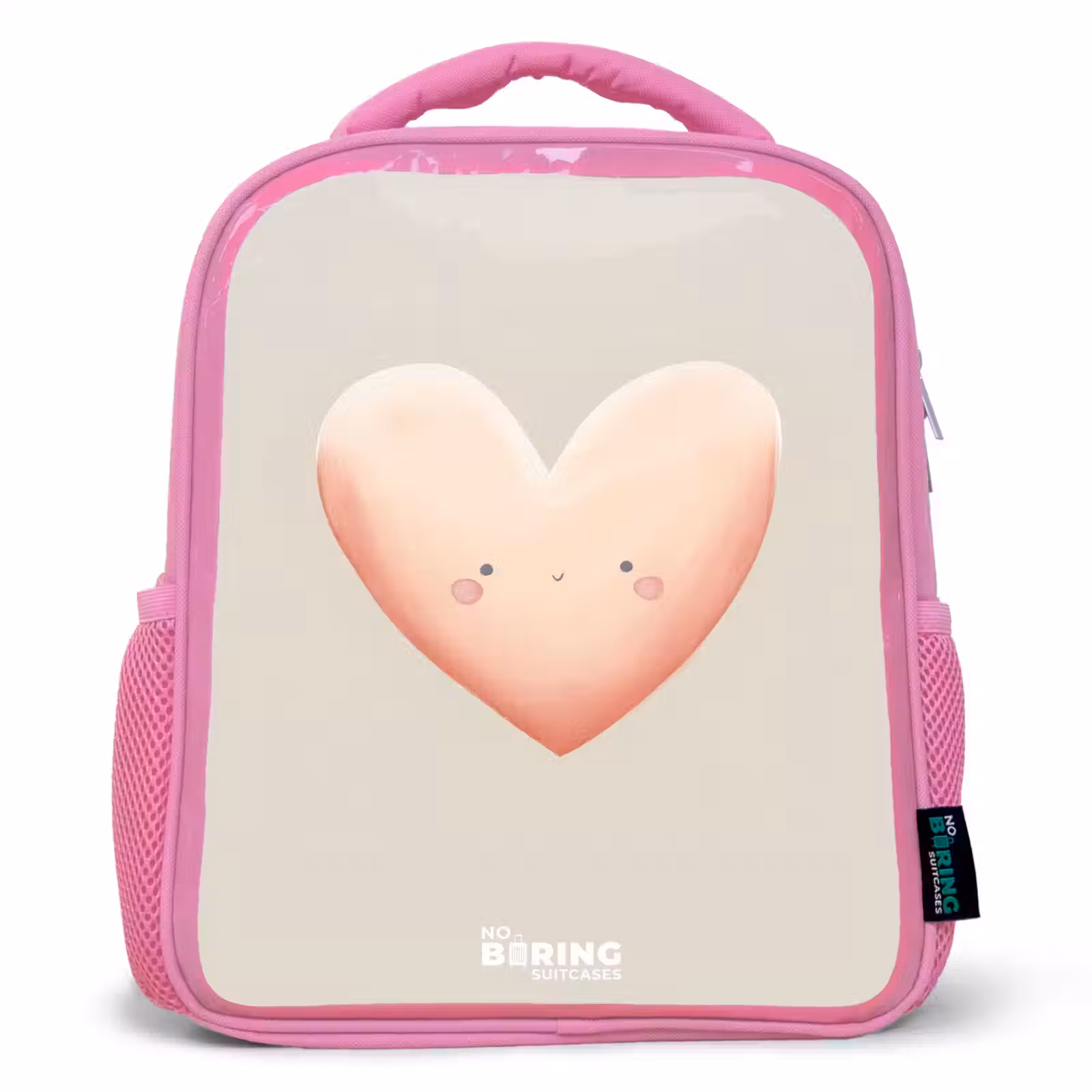 Kinderrugzak - Roze - Hart in pastel kleuren — 1