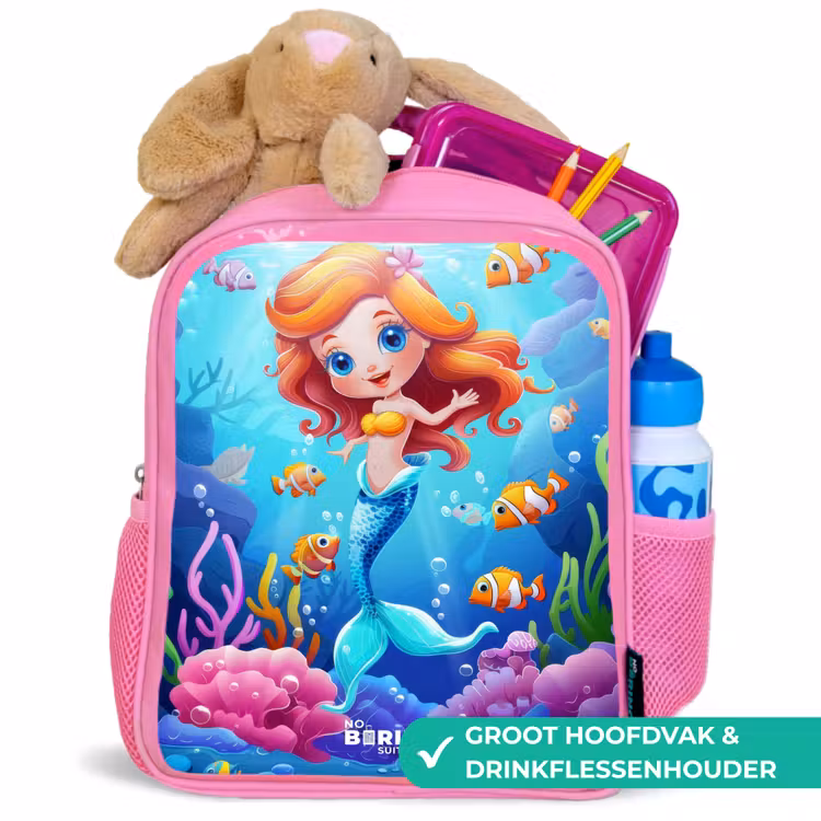 Kinderrugzak - Roze - Olivia onderwater — 2