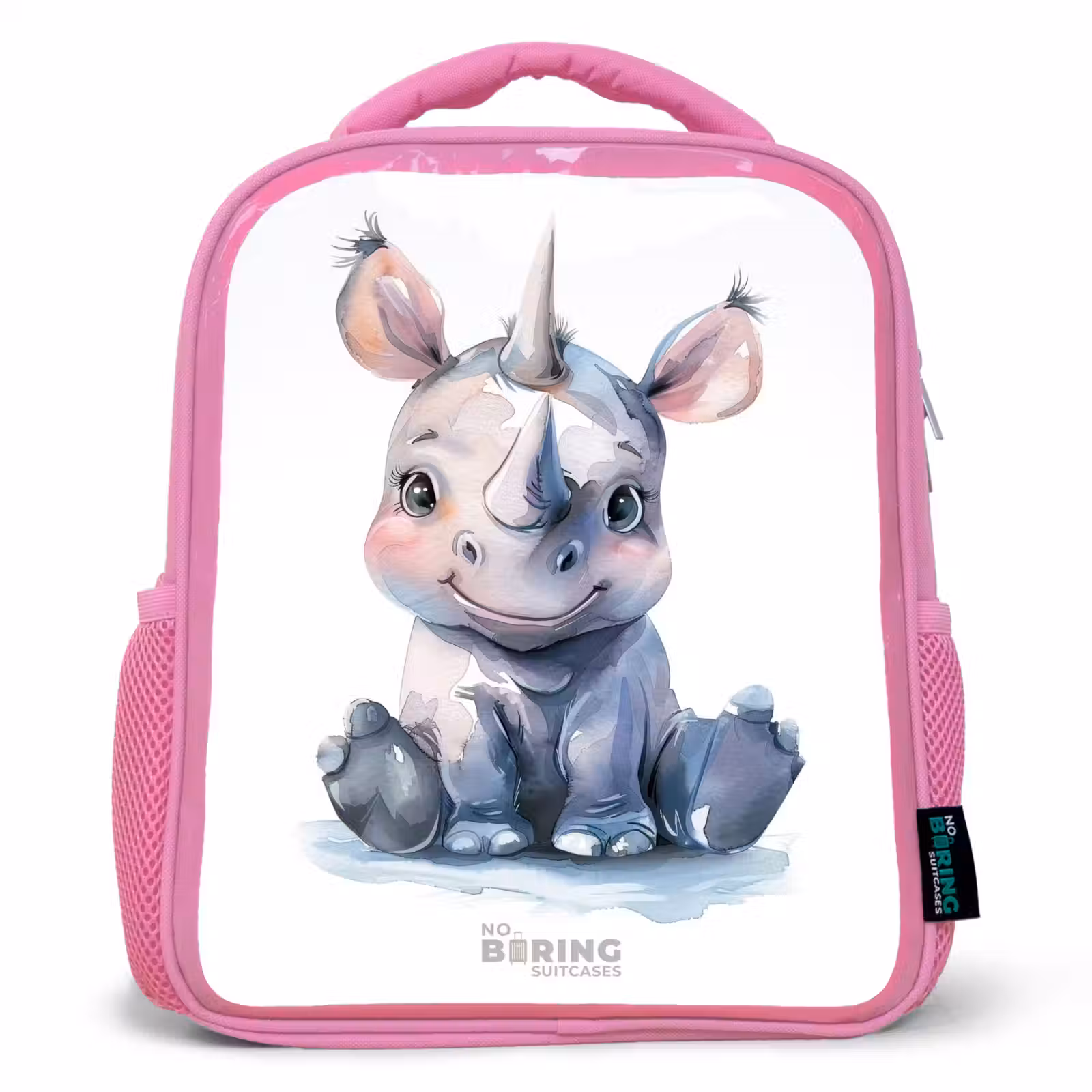 Kinderrugzak - Roze - Baby neushoorn — 1