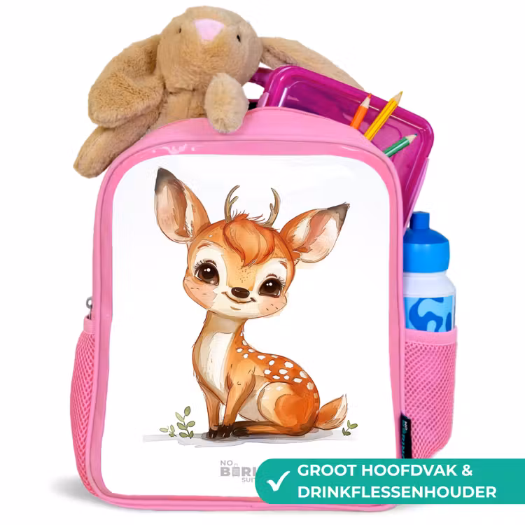 Kinderrugzak - Roze - Baby hert — 2