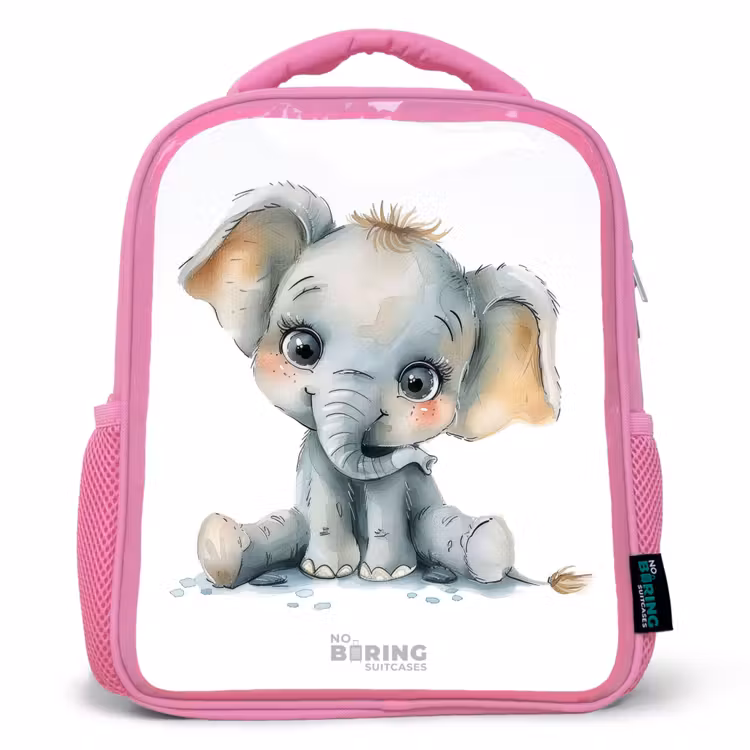 Kinderrugzak - Roze - Baby olifant — 1