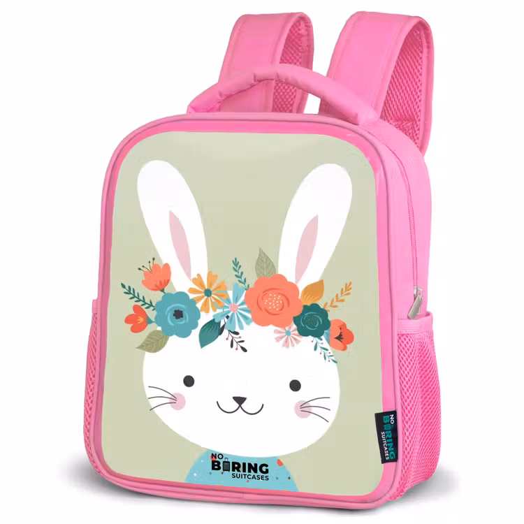 Kinderrugzak - Roze - Hippie haas — 6