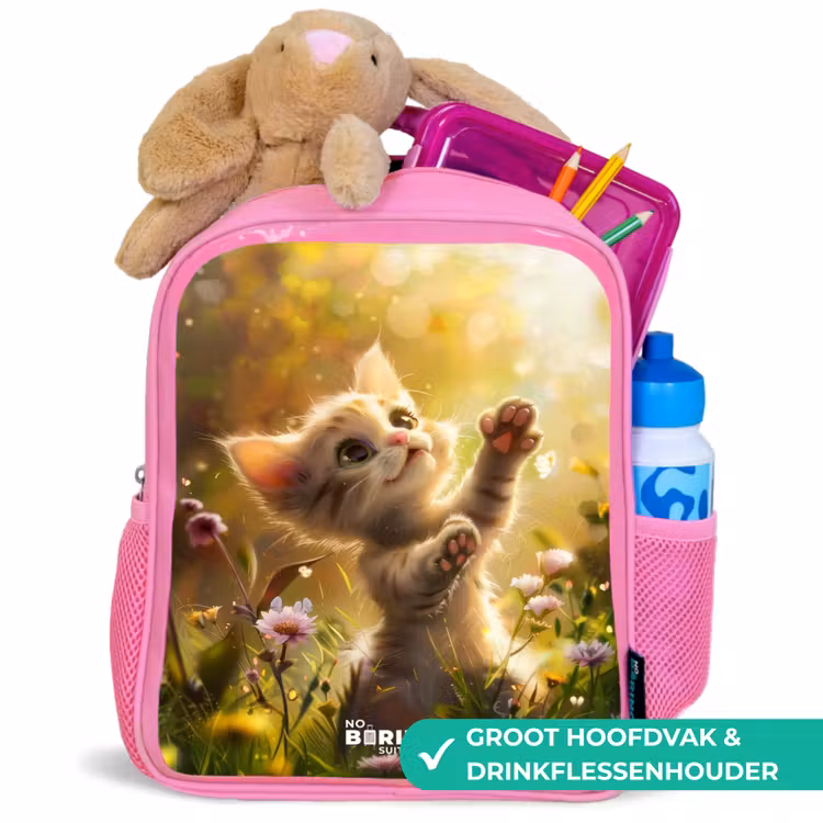 Kinderrugzak - Roze - Koosje kitten — 2