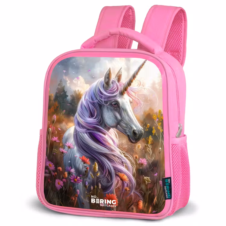 Kinderrugzak - Roze - Lavendel lentehoorn — 6