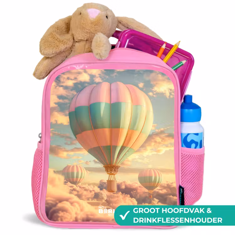 Kinderrugzak - Roze - Pastel skyliner — 2