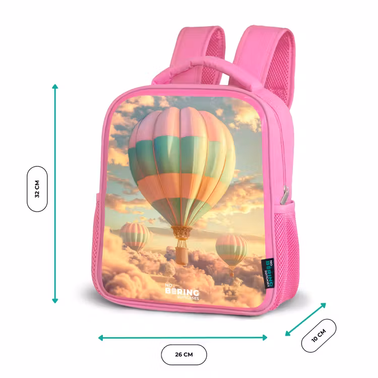 Kinderrugzak - Roze - Pastel skyliner — 3