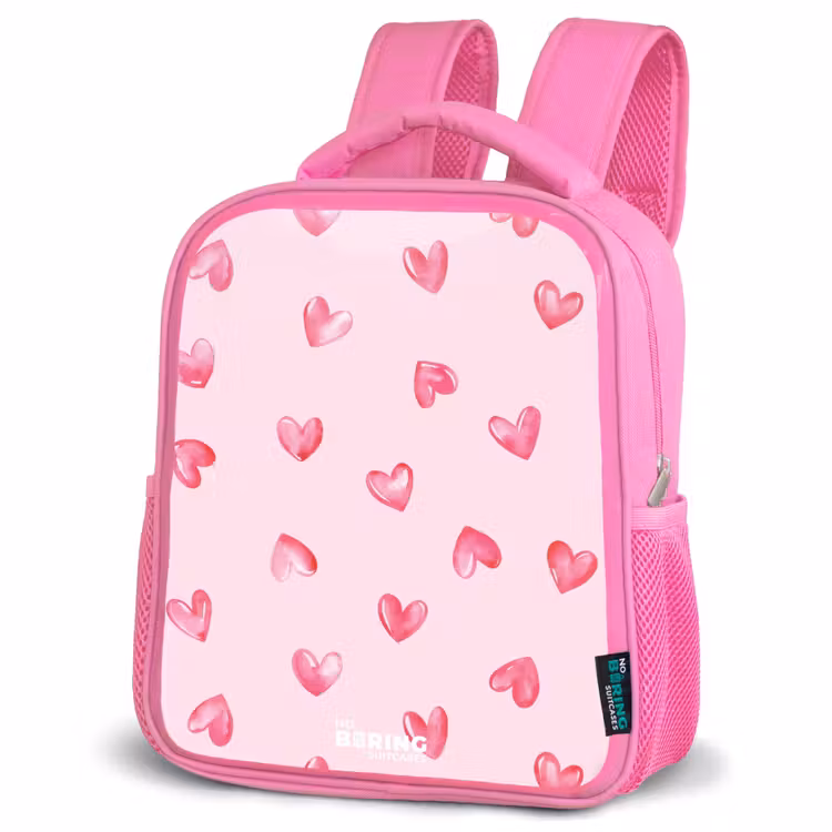 Kinderrugzak - Roze - Roze hartjes — 6