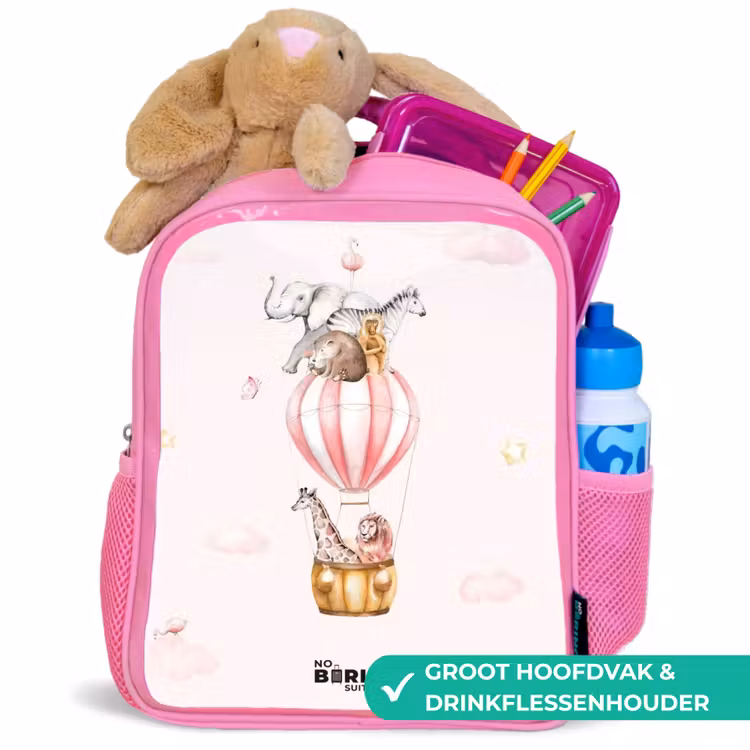 Kinderrugzak - Roze - Vliegend circus — 2