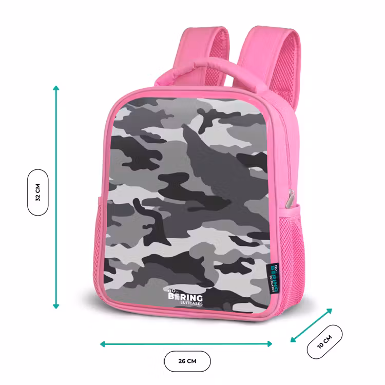 Kinderrugzak - Roze - Camogrijs — 3