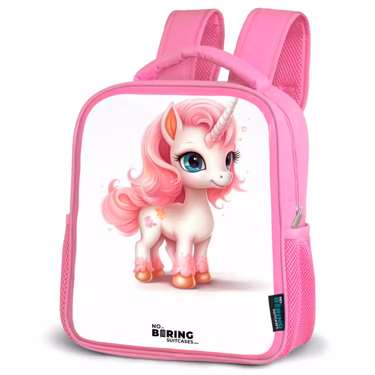 Kinderrugzak - Roze - Eenhoorn met roze manen — 6