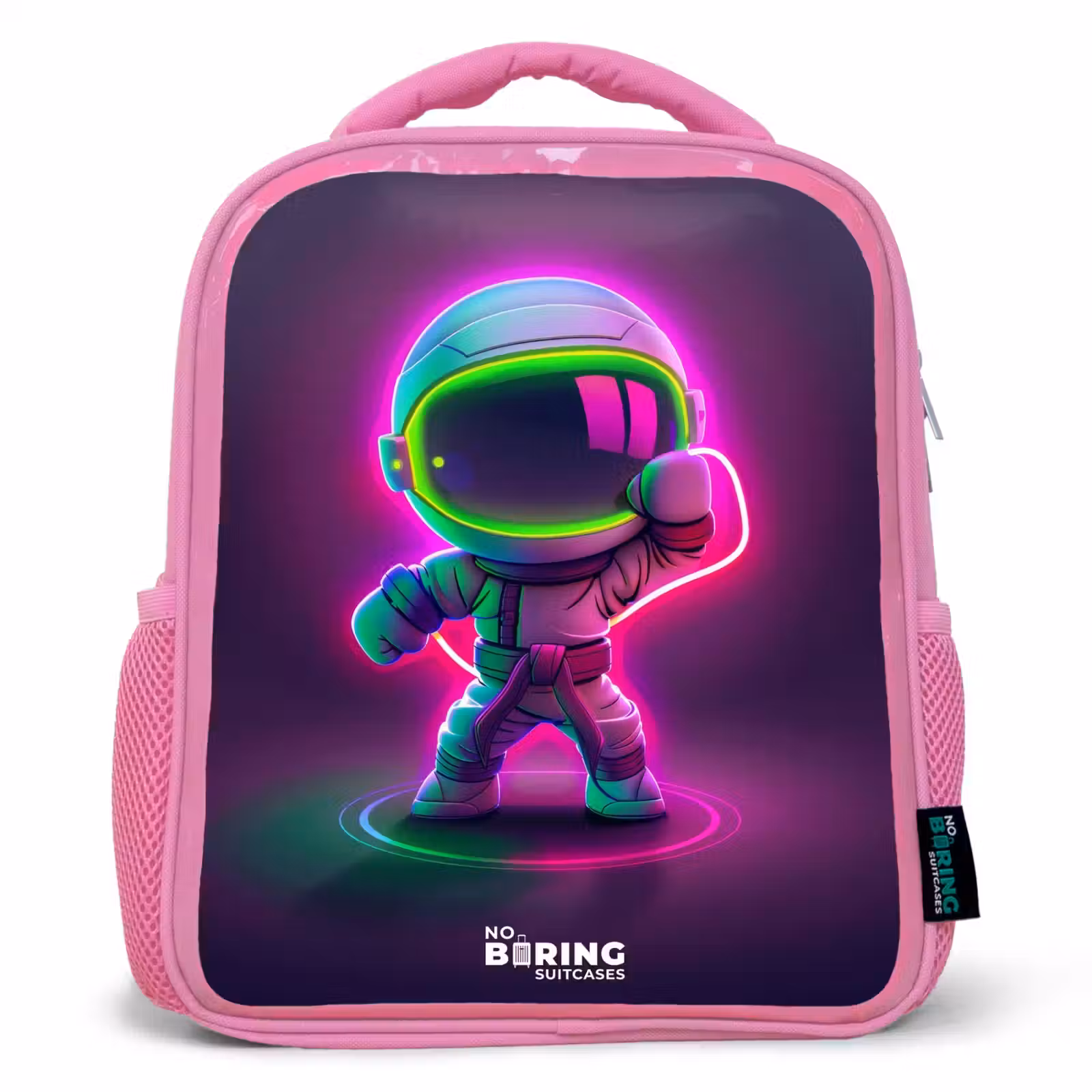 Kinderrugzak - Roze - Space karate neon — 1