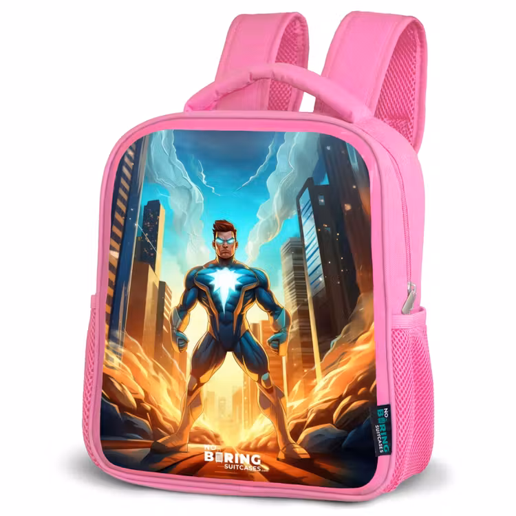 Kinderrugzak - Roze - City superhero — 6