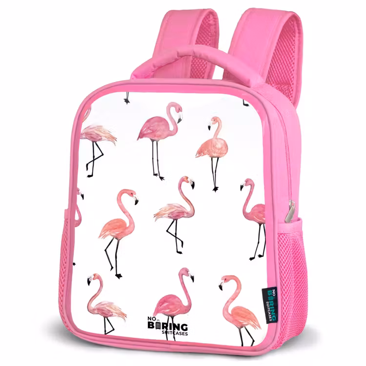 Kinderrugzak - Roze - Flamingo feestje — 6