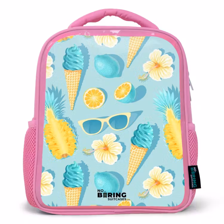 Kinderrugzak - Roze - Ibiza icecream — 1