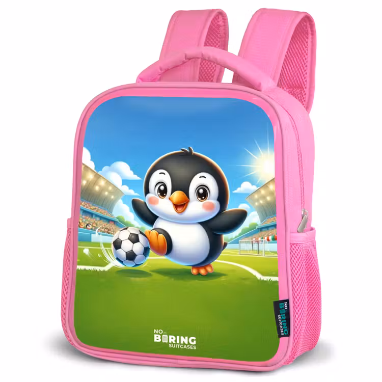 Kinderrugzak - Roze - Penalty pinguïn — 6