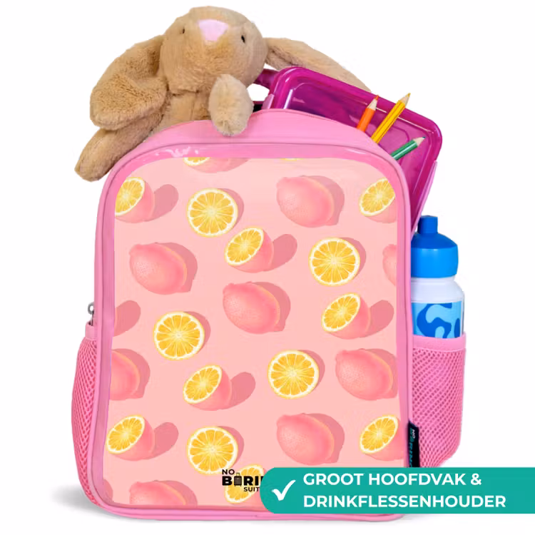 Kinderrugzak - Roze - Pink limoncello — 2