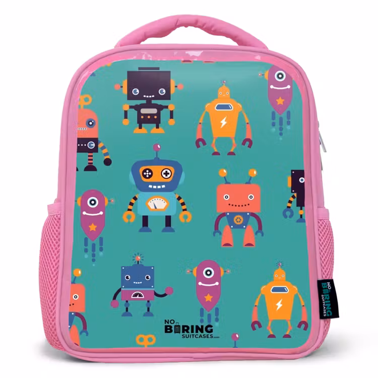 Kinderrugzak - Roze - Robo rave — 1
