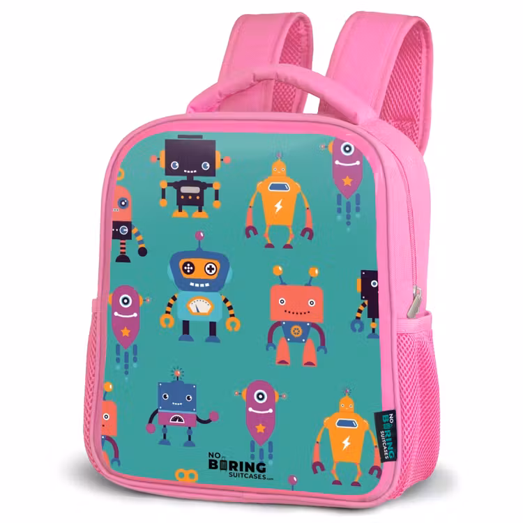 Kinderrugzak - Roze - Robo rave — 6