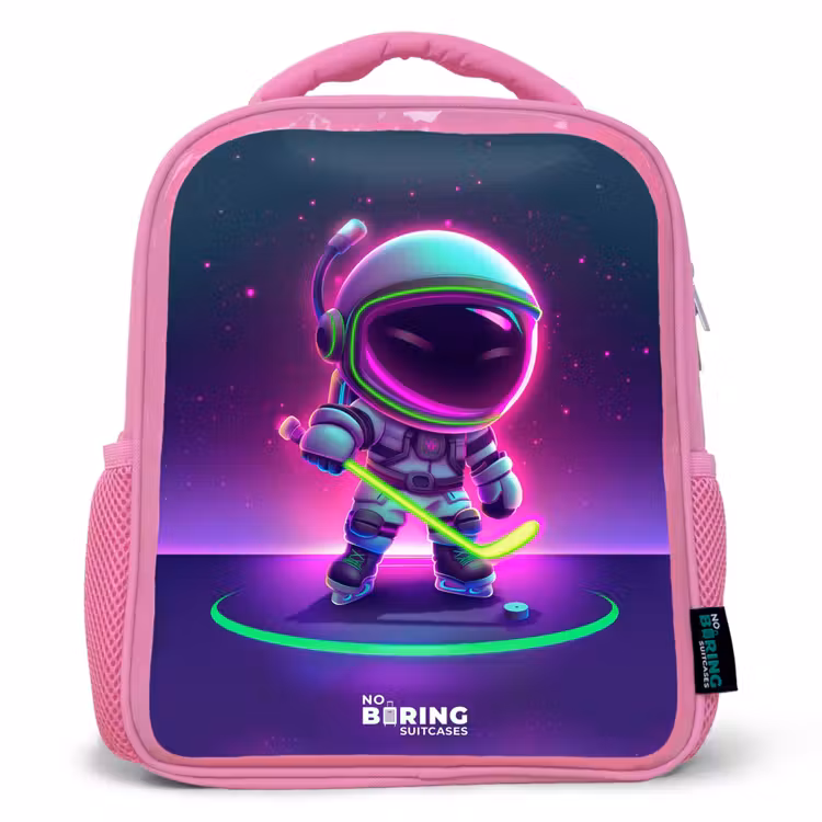 Kinderrugzak - Roze - Space hockey — 1
