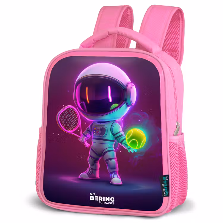 Kinderrugzak - Roze - Space tennis — 6