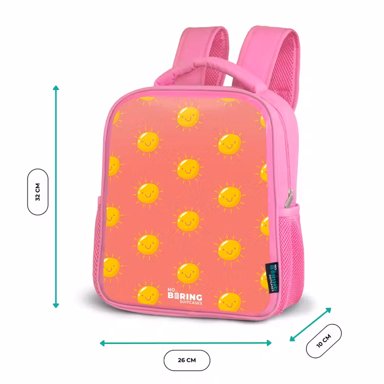Kinderrugzak - Roze - Sunny situation koraal — 3