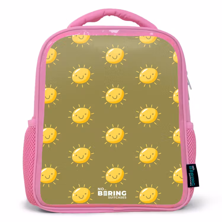 Kinderrugzak - Roze - Sunny situation olijf — 1
