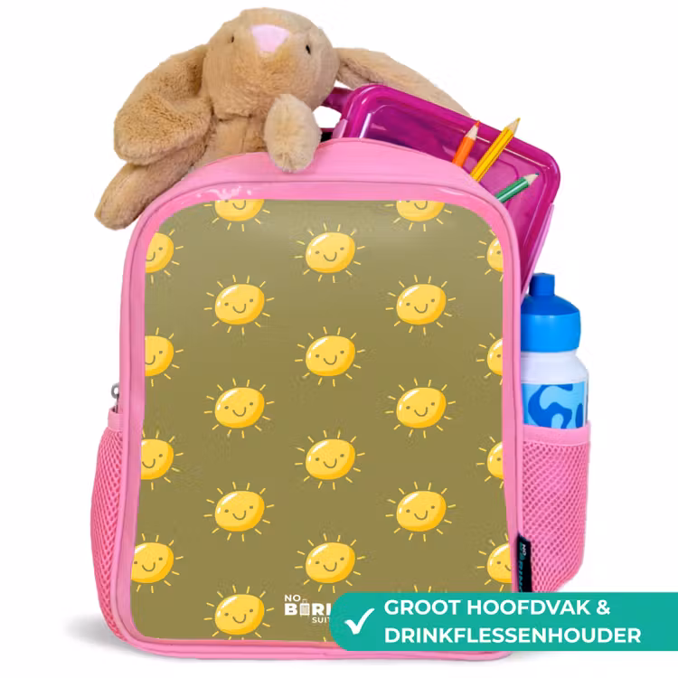 Kinderrugzak - Roze - Sunny situation olijf — 2