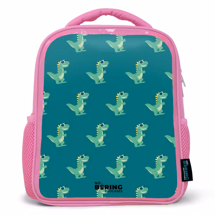 Kinderrugzak - Roze - Tyranosaurus specs — 1