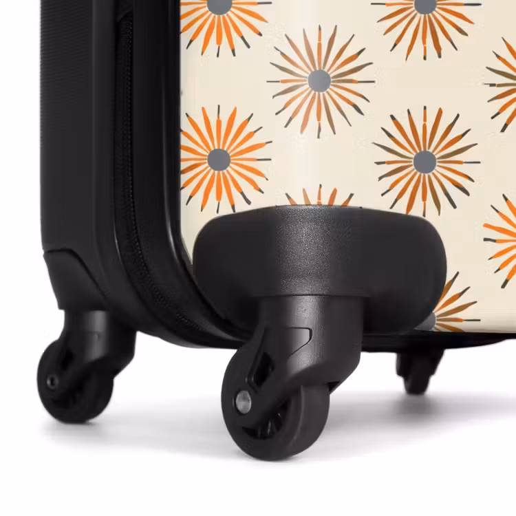 Koffer - Madelief - Patroon - Oranje — 7