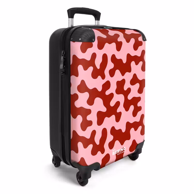 Koffer - Modern - Abstract - Rood — 2