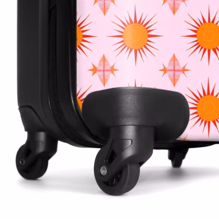 Koffer - Zon - Patroon - Roze — 7