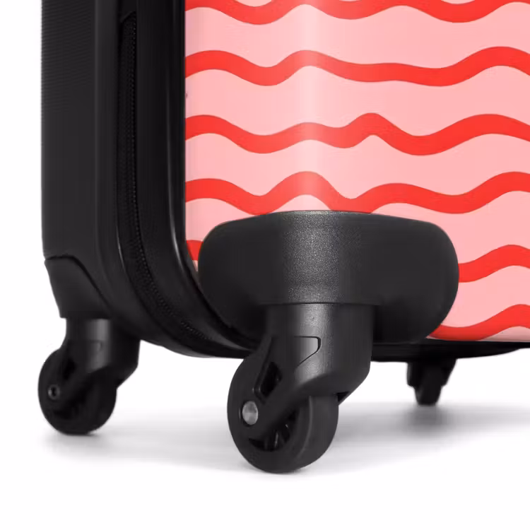 Koffer - Speels - Patroon - Rood — 7