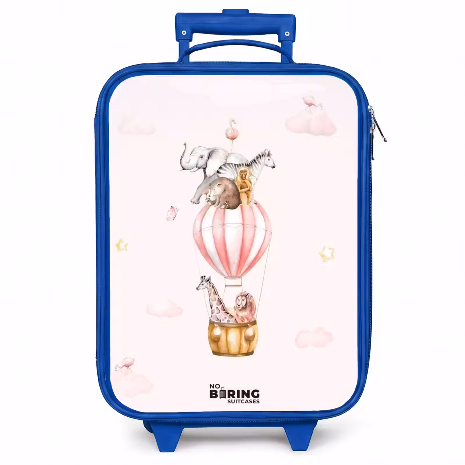 Kinderkoffer - Blauw - Vliegend circus — 1