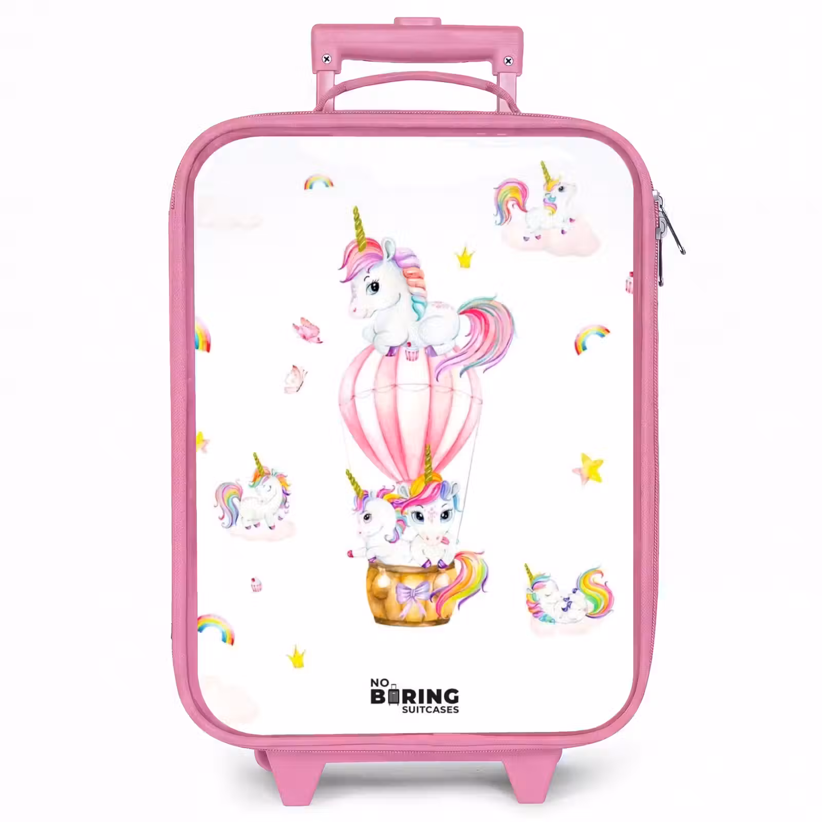 Kinderkoffer - Roze - Luchtige eenhoorns — 1