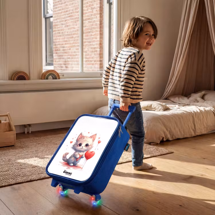 Kinderkoffer - Blauw - Lieve Lieuwe — 3