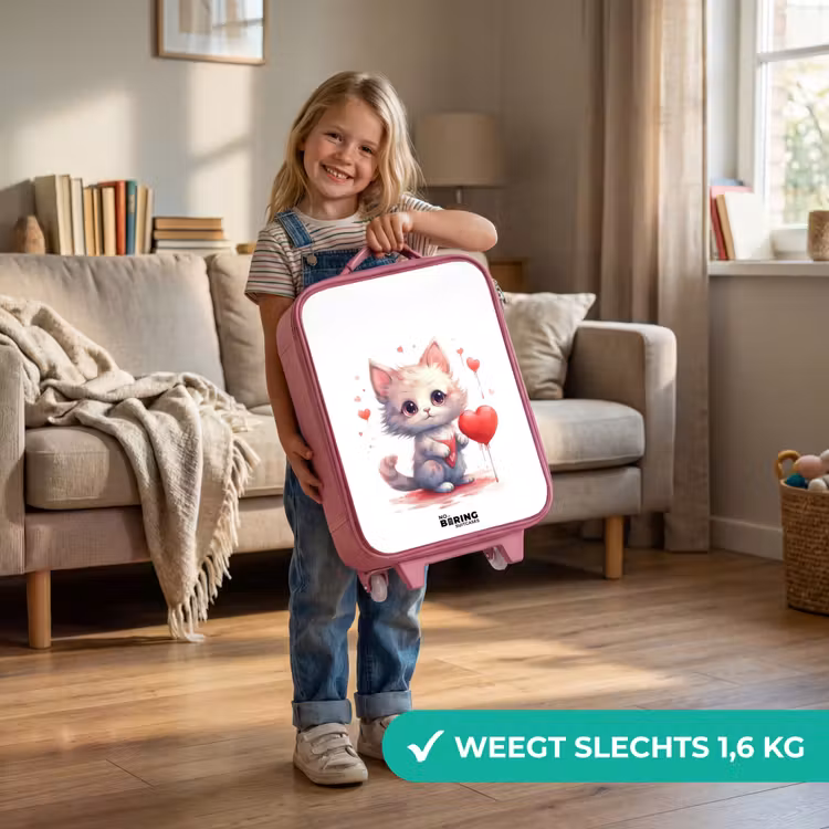 Kinderkoffer - Roze - Lieve Lieuwe — 2