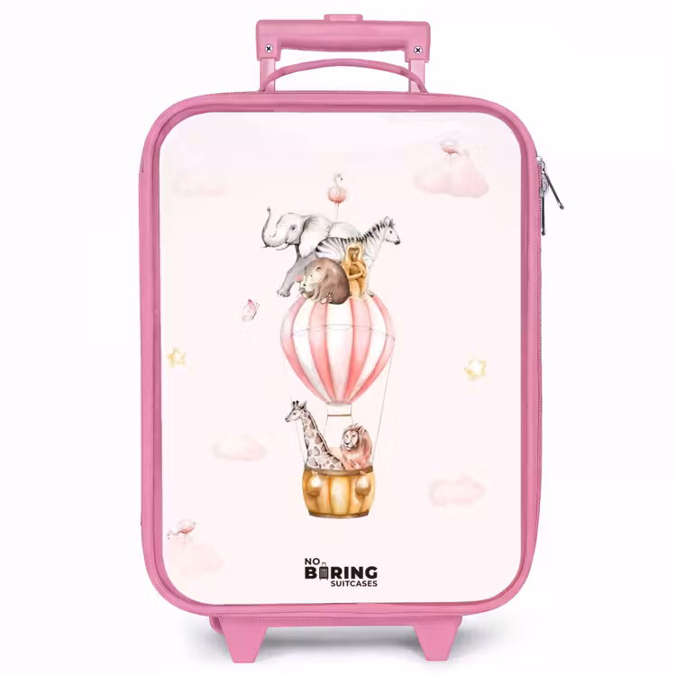 Kinderkoffer - Roze - Vliegend circus — 1