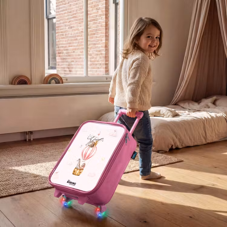 Kinderkoffer - Roze - Vliegend circus — 3