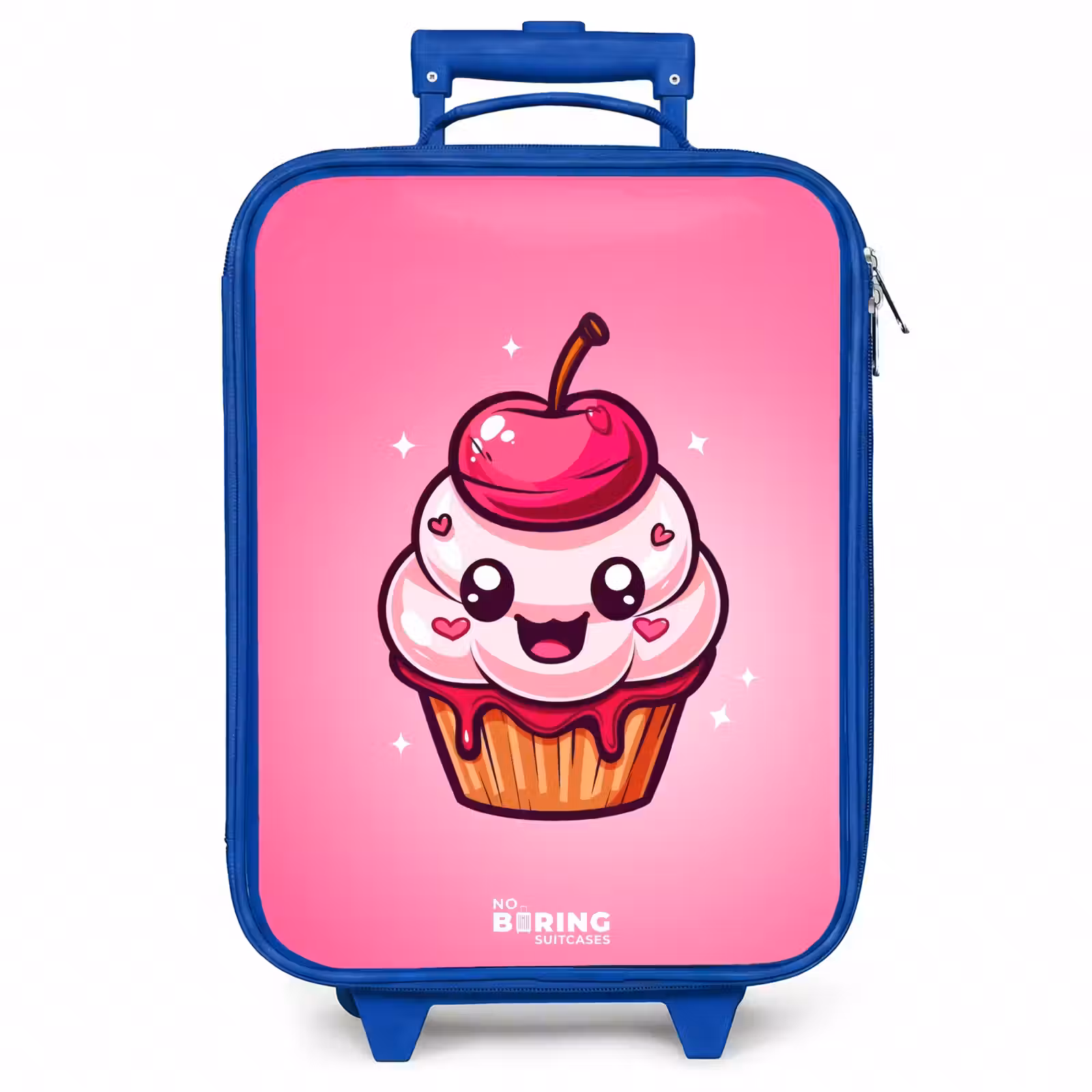Kinderkoffer - Blauw - Carrie cupcake — 1