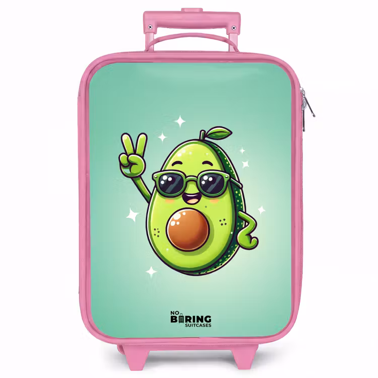 Kinderkoffer - Roze - Appie avocado — 1