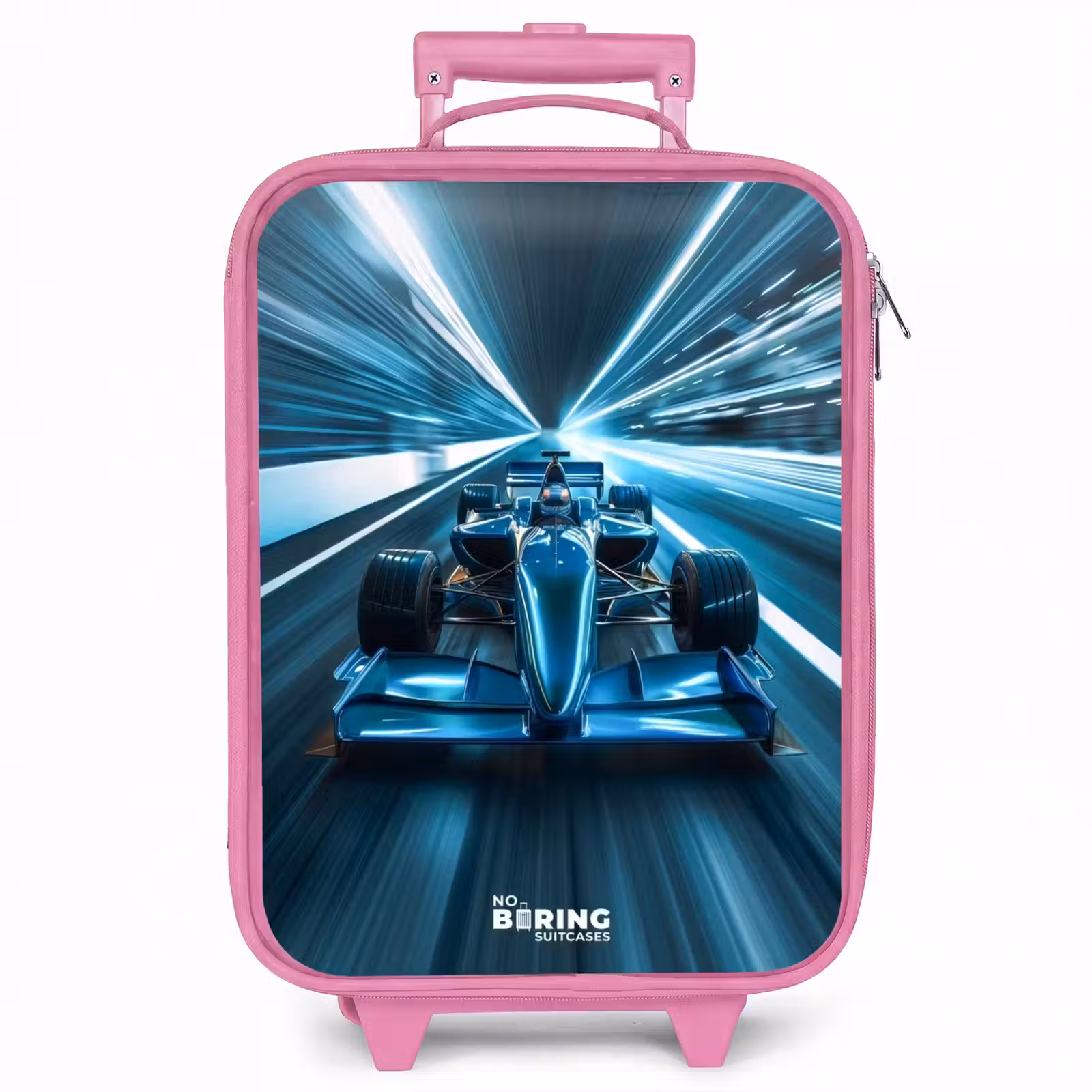 Kinderkoffer - Roze - Blazing blue — 1