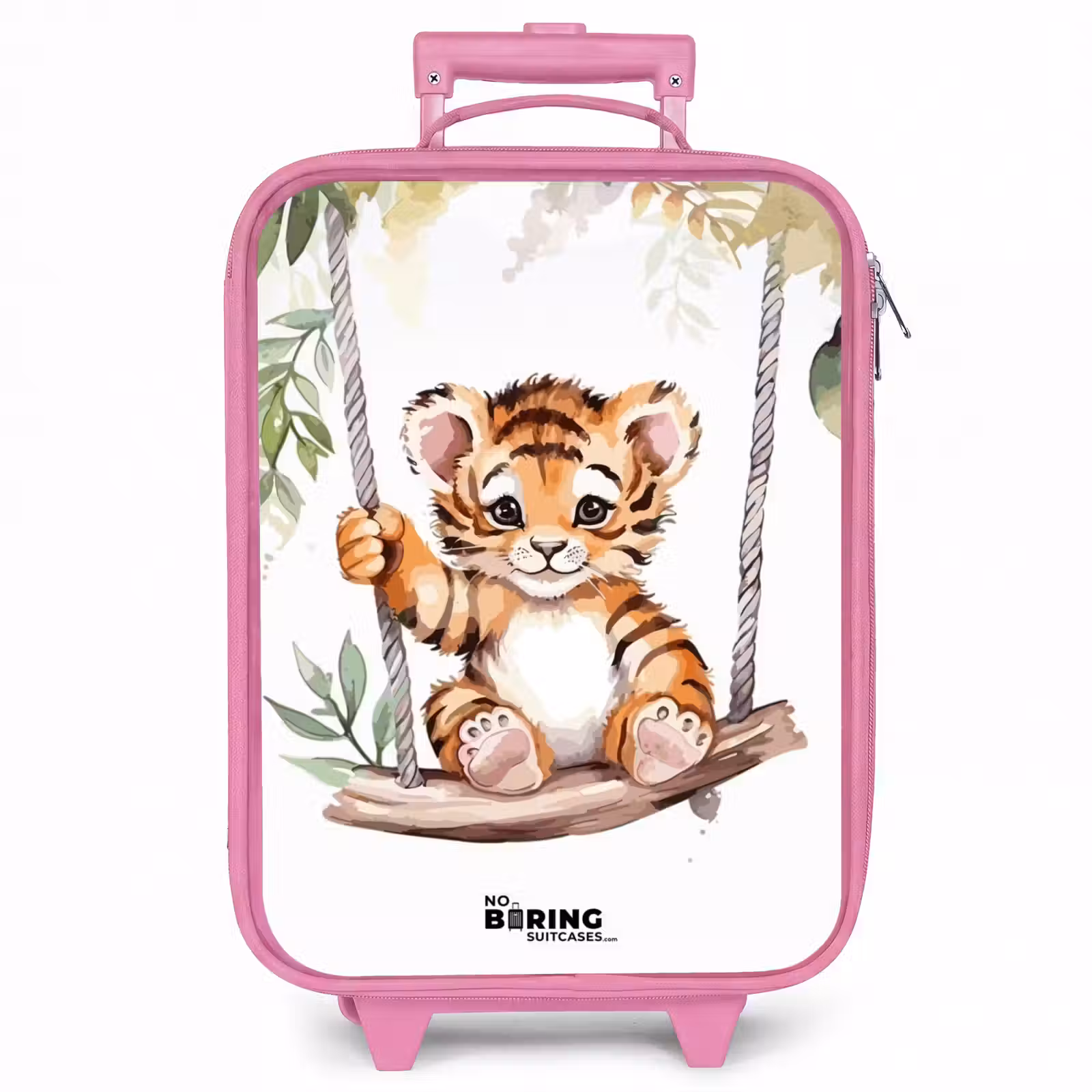 Kinderkoffer - Roze - Timo tijger — 1