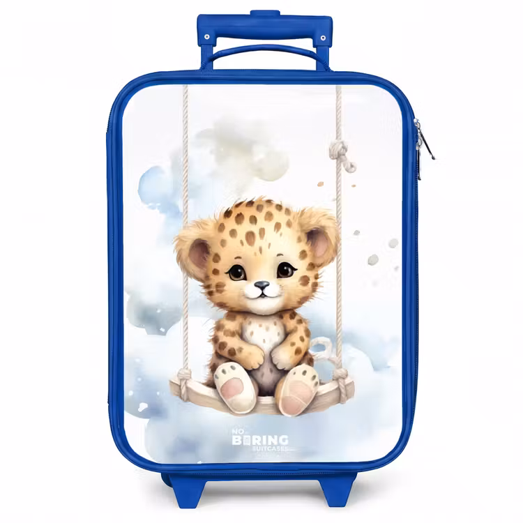 Kinderkoffer - Blauw - Perry panter — 1