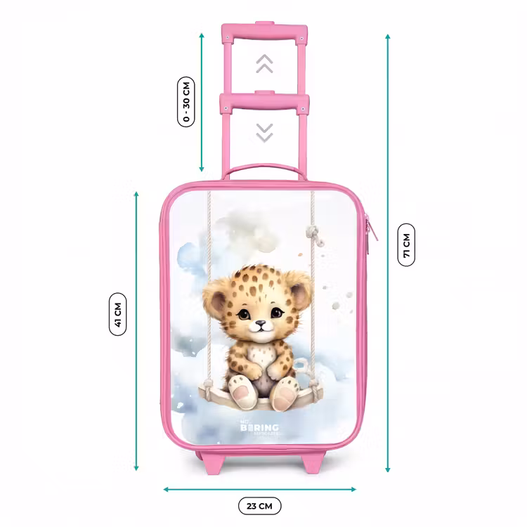 Kinderkoffer - Roze - Perry panter — 6