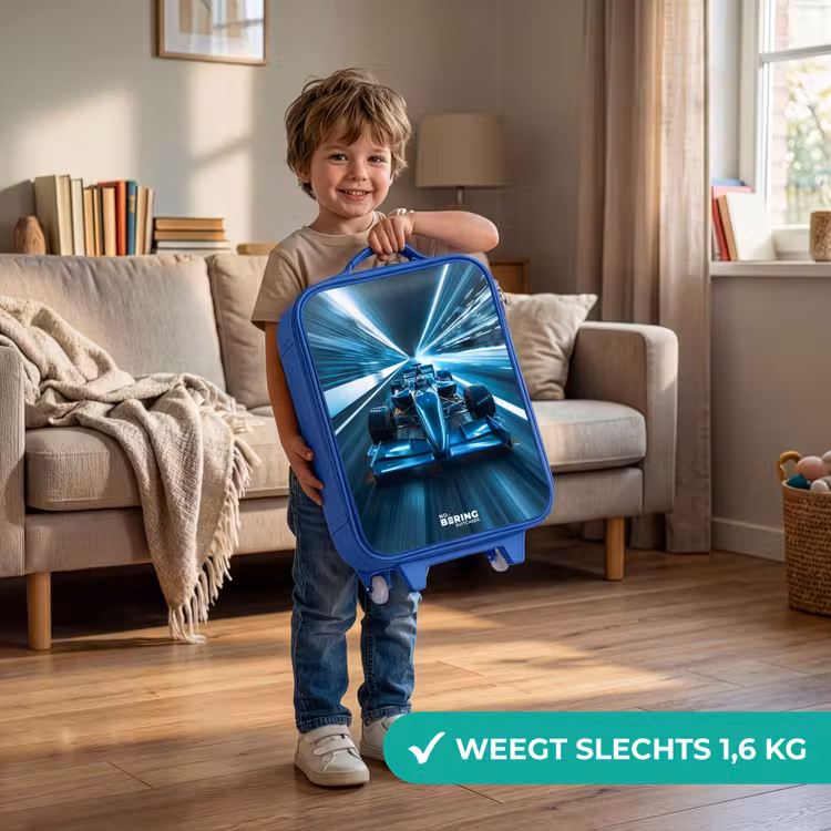 Kinderkoffer - Blauw - Blazing blue — 2
