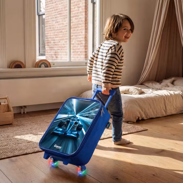 Kinderkoffer - Blauw - Blazing blue — 3