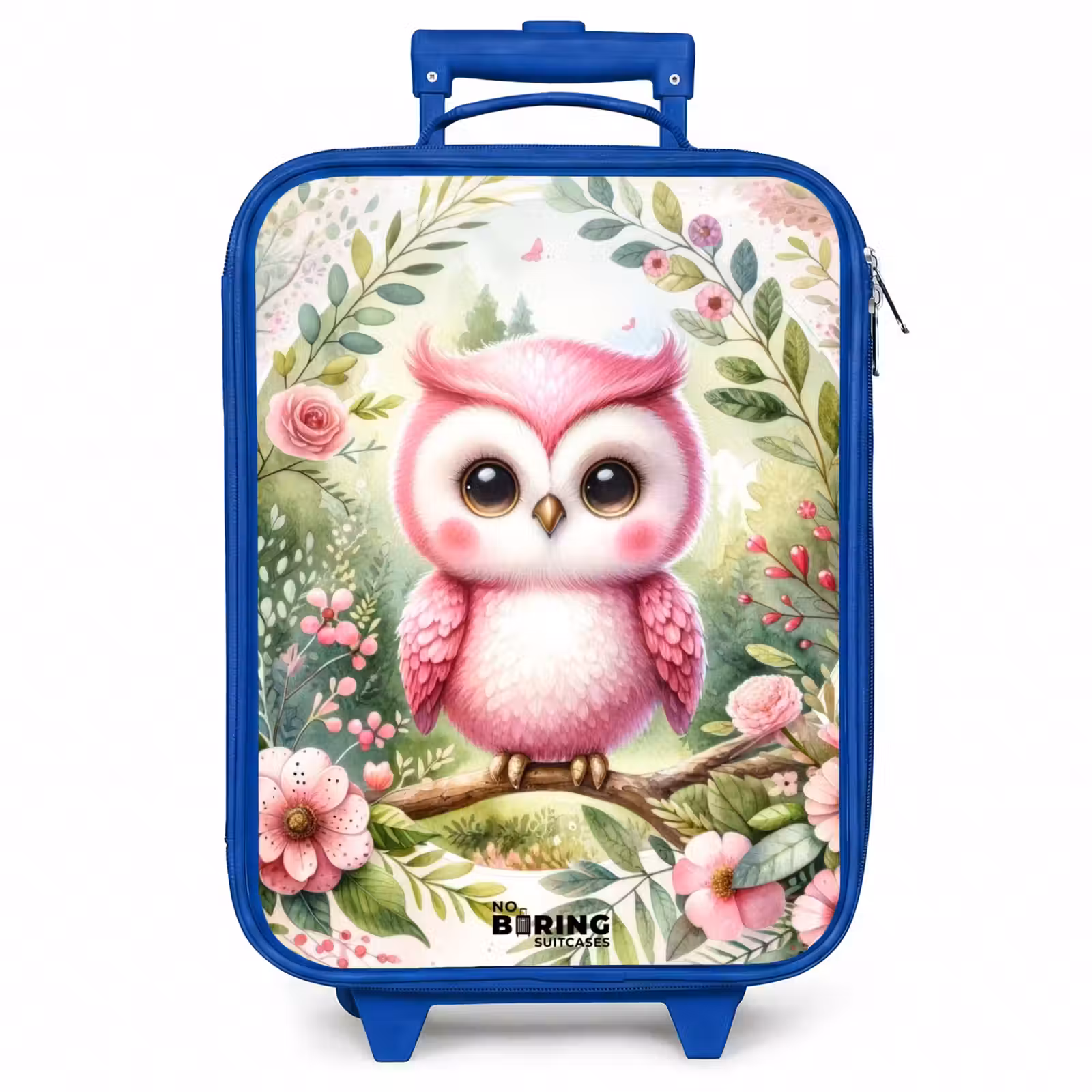 Kinderkoffer - Blauw - Roze Rafaël — 1