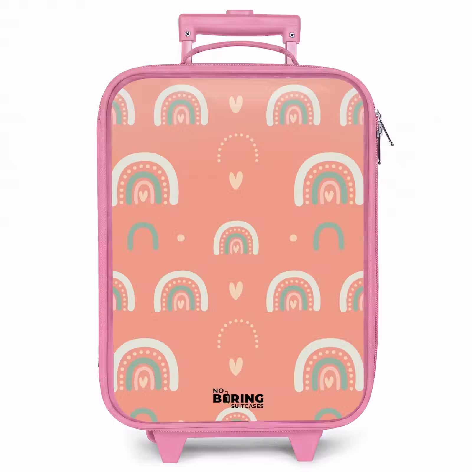 Kinderkoffer - Roze - Koraal kleurenbogen — 1