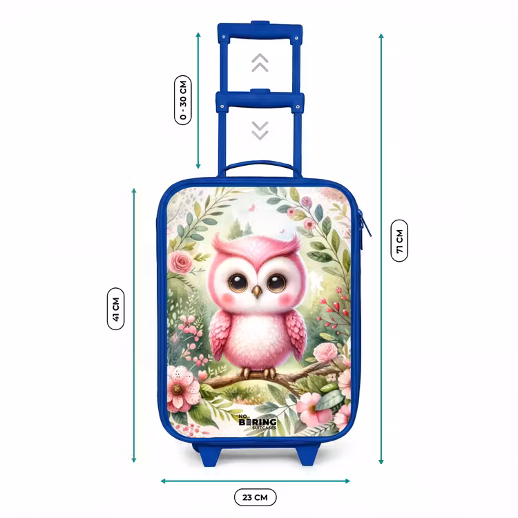 Kinderkoffer - Blauw - Roze Rafaël — 6